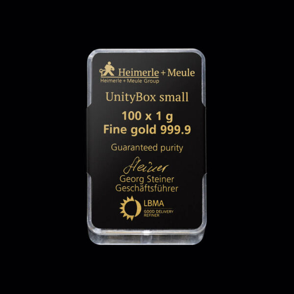 UnityBox Gold 100 x 1g